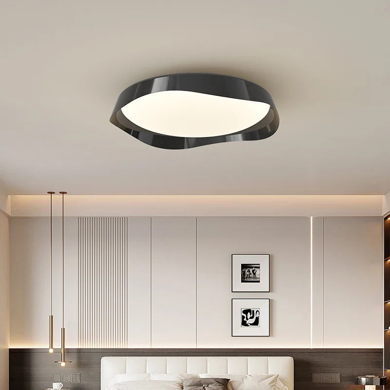 Wabi-sabi retro style LED ceiling top creative - view 4