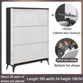 White 100x24x118CM