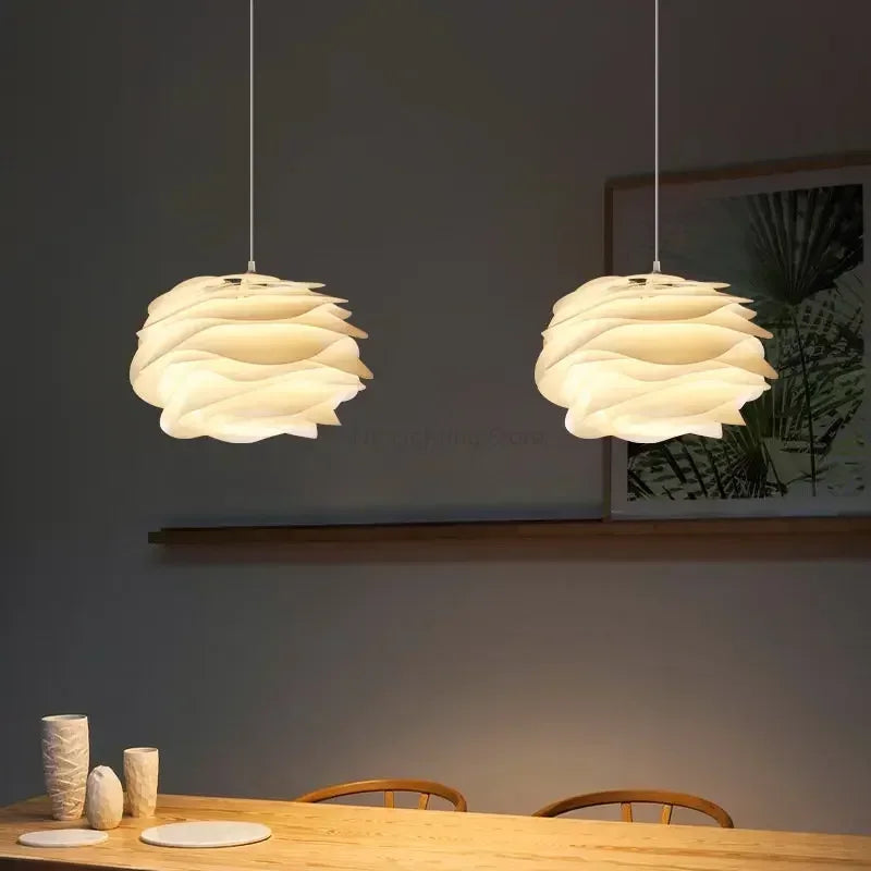 Danish acrylic pendant light for romantic interior decoration