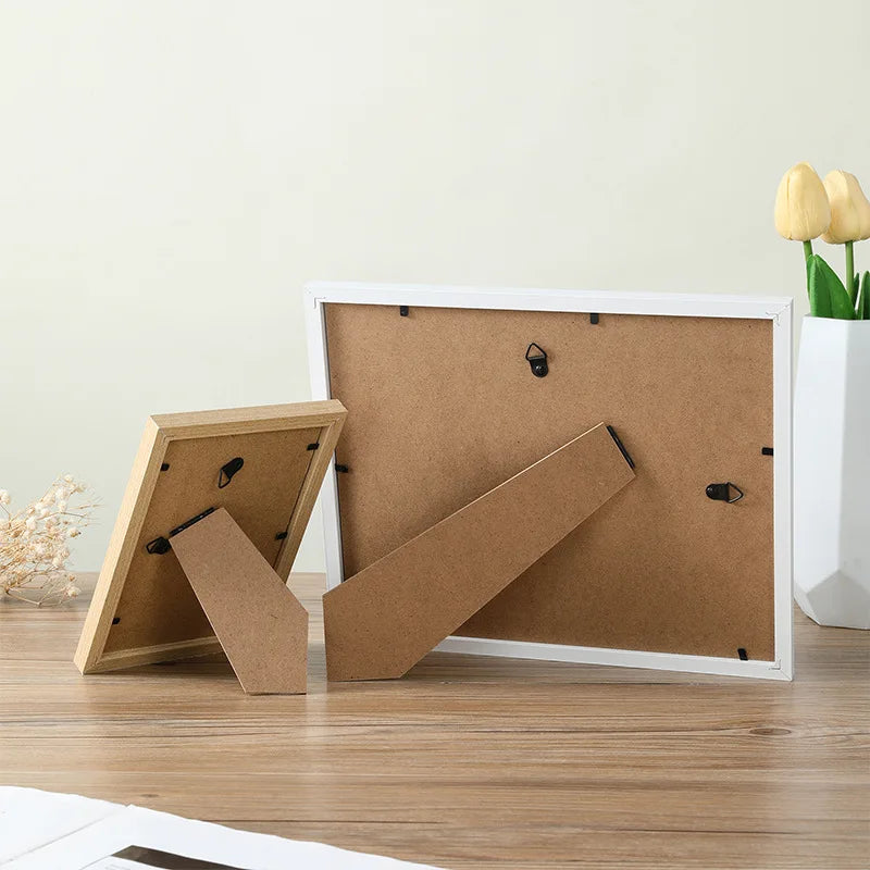 Wooden photo frame to hang for decoration and souvenirs - view 5
