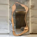 Nordic artistic mirror full format creative elegant frame - Gold / 120x200cm