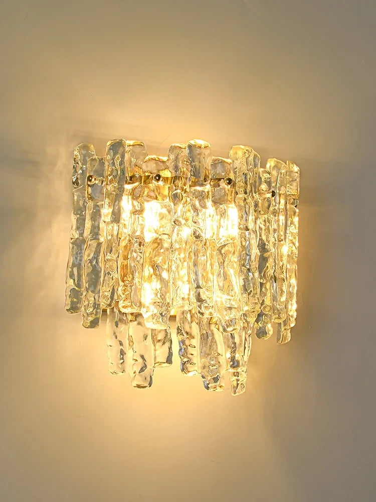 Modern crystal wall sconce for vintage interior - view 3