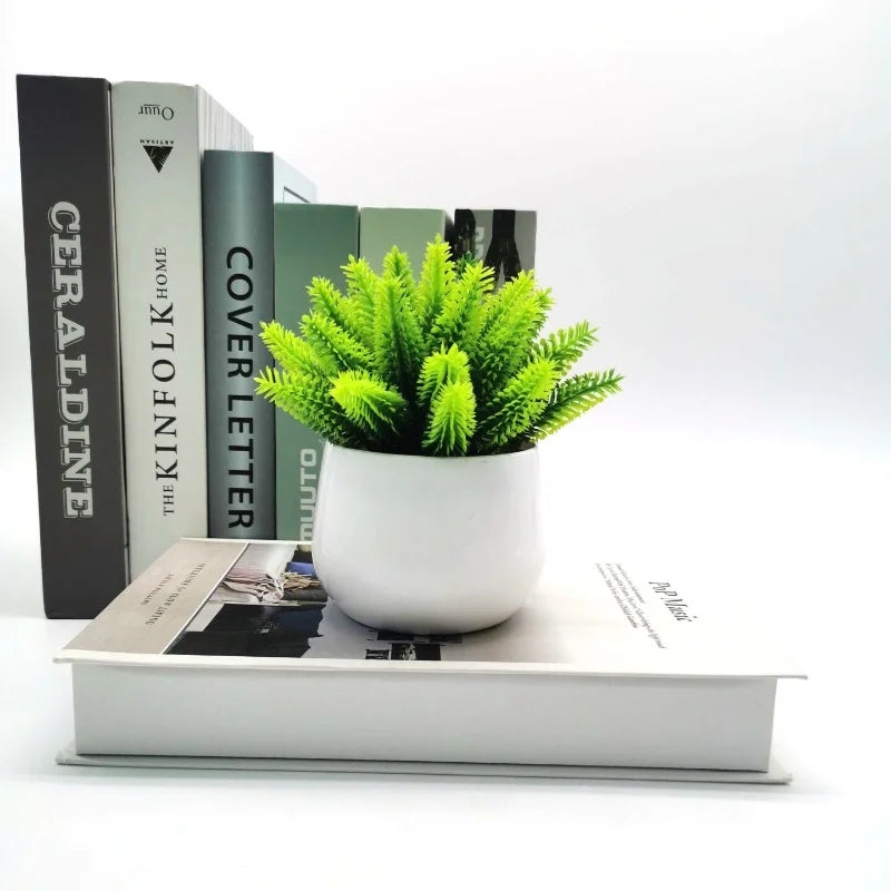 Artificial lavender plants for interior decoration and office - Green