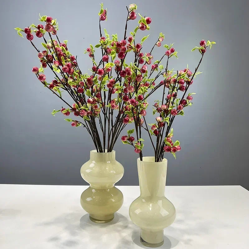Artificial apple branches floral decoration for interior - view 4
