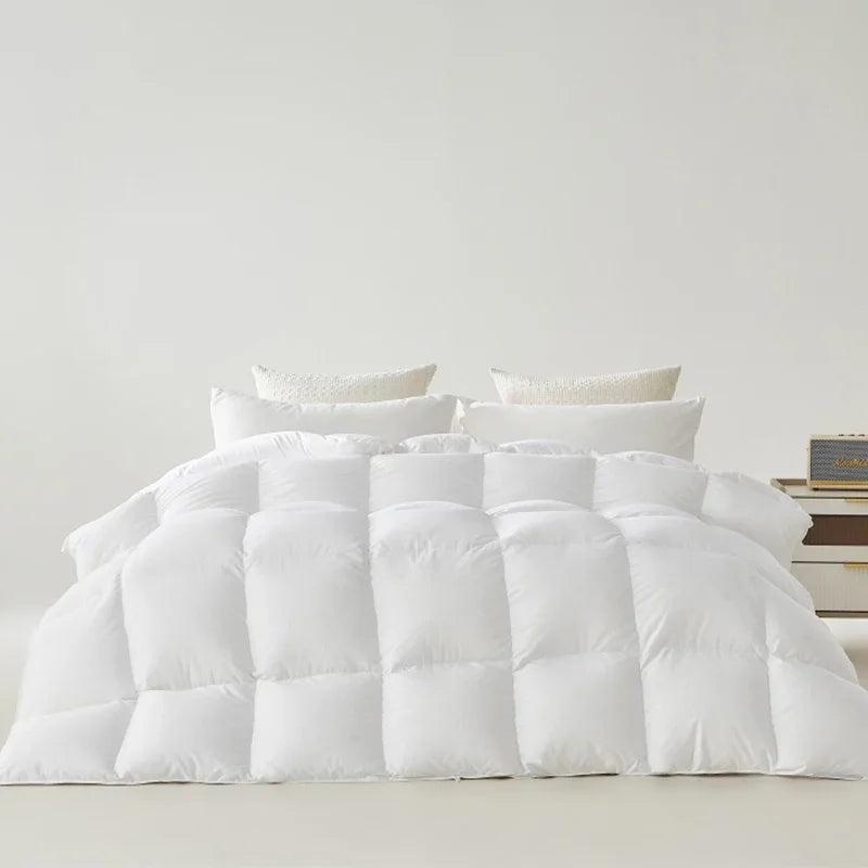 White Goose Down Winter Comforter, Grey or White, 2 to 4 kg - view 4