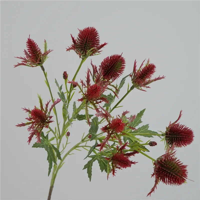 Artificial decorative flowers sea lice purple pink - view 4