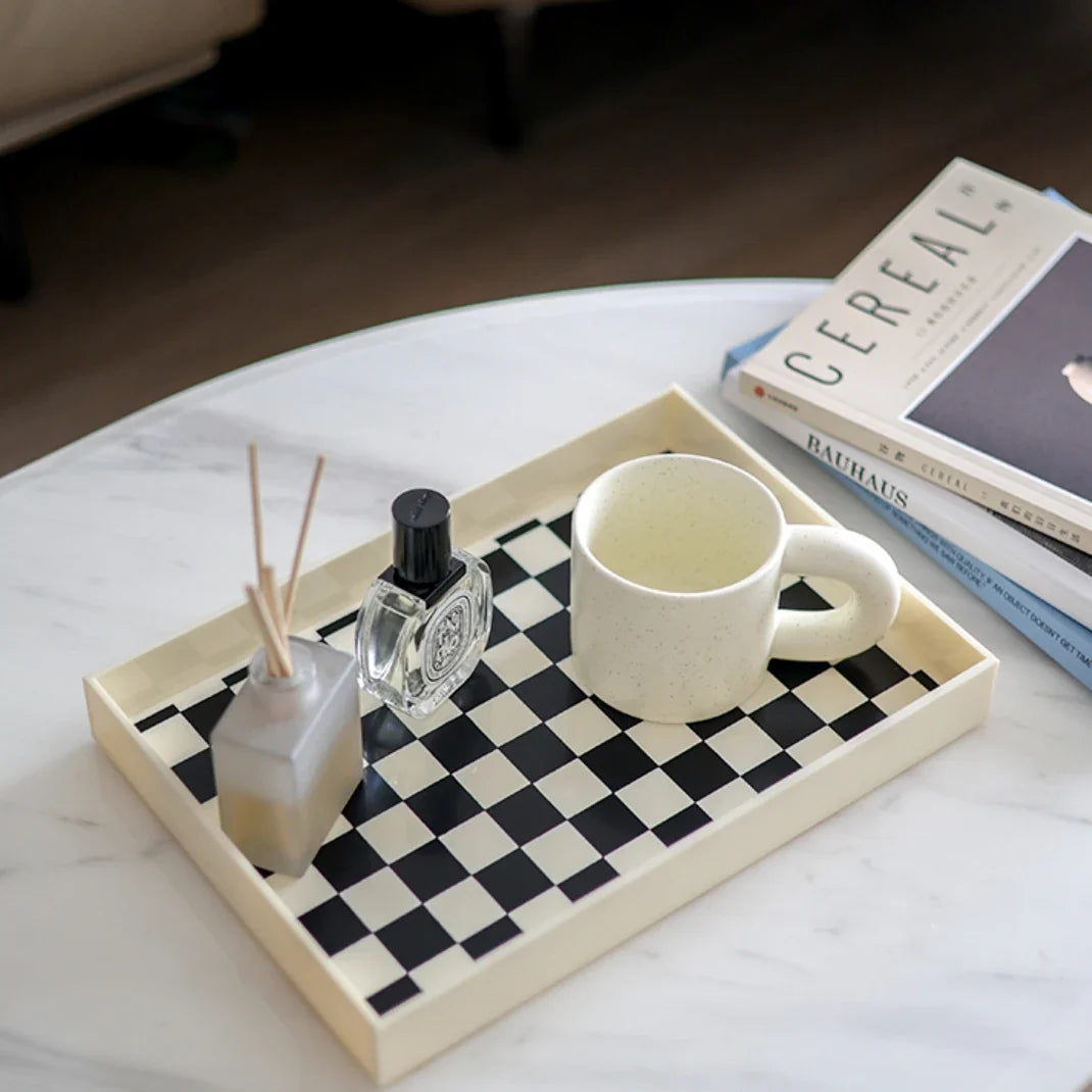 Decorative storage tray for jewelry and objects