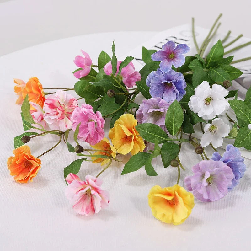 Small realistic silk flowers for decorations and events - view 2