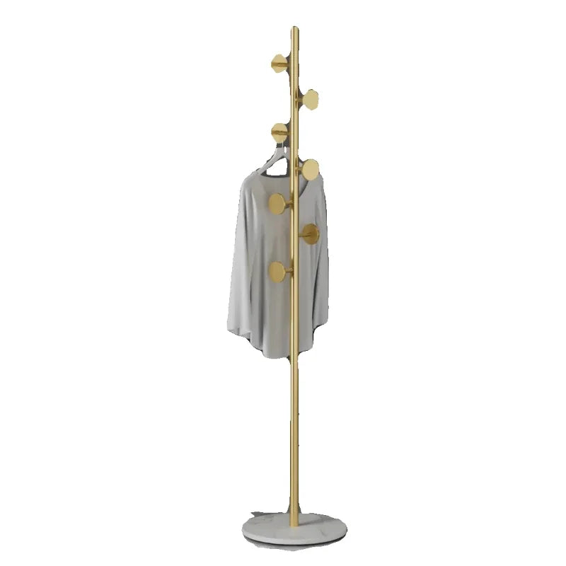 Multifunctional Floor Coat Rack, Hat Hanger, Tree Style, Freestanding Handbag Organizer, Luxury Storage Stand, 7 Hooks - view 6