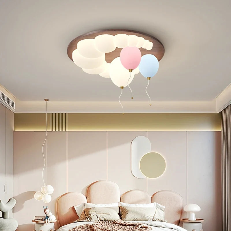 Ceiling ball Chinese style interior lighting map moon - view 3