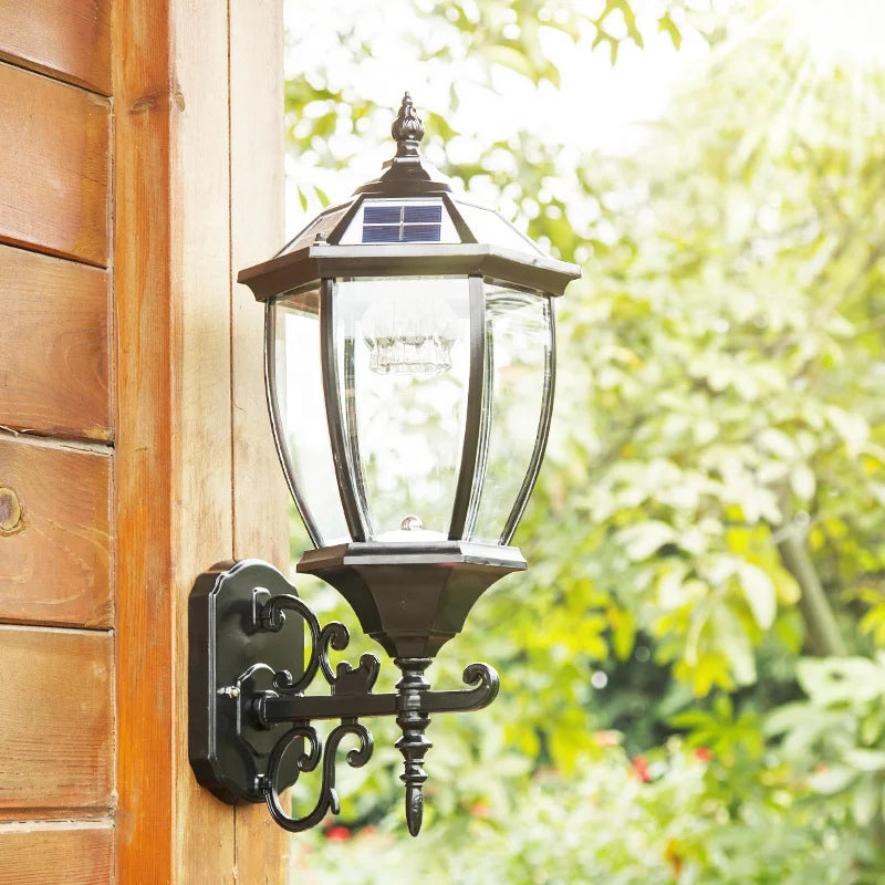 Outdoor solar lamp for garden lighting and walkway - view 4