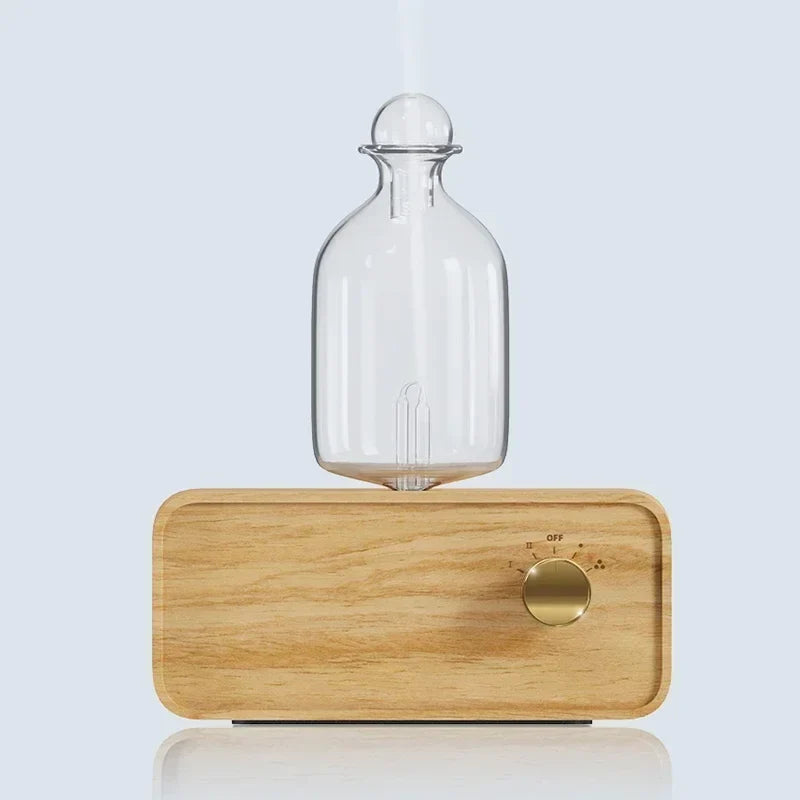 Glass essential oil diffuser with professional nebulizer - view 2