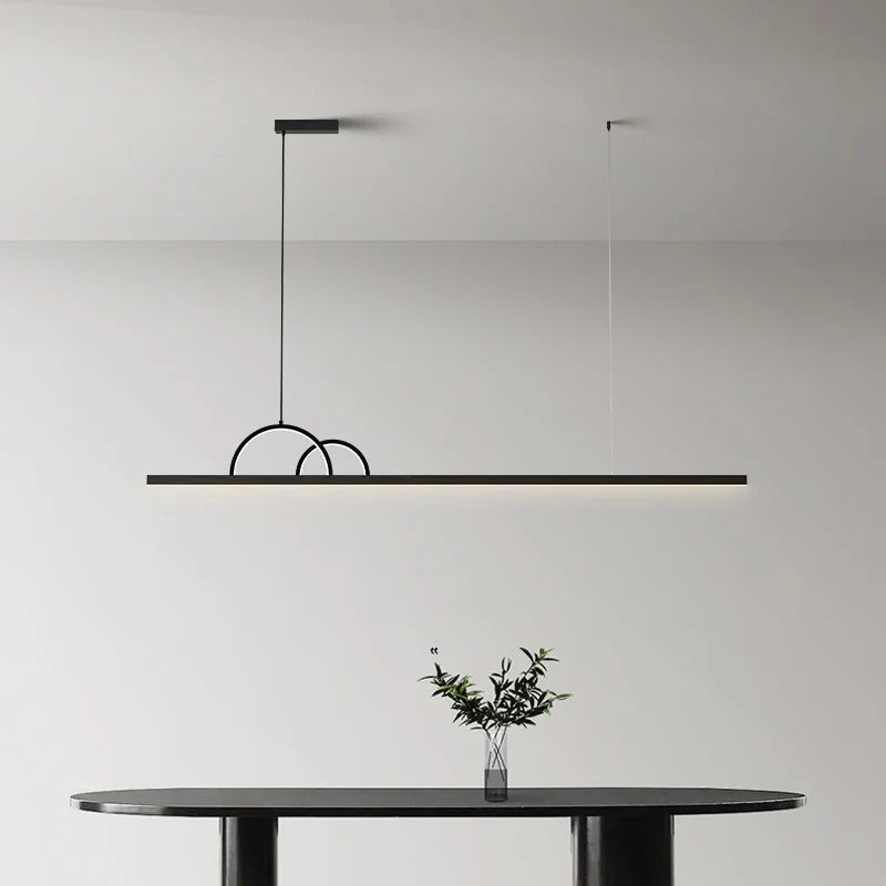 Nordic design LED chandelier for modern interior lighting