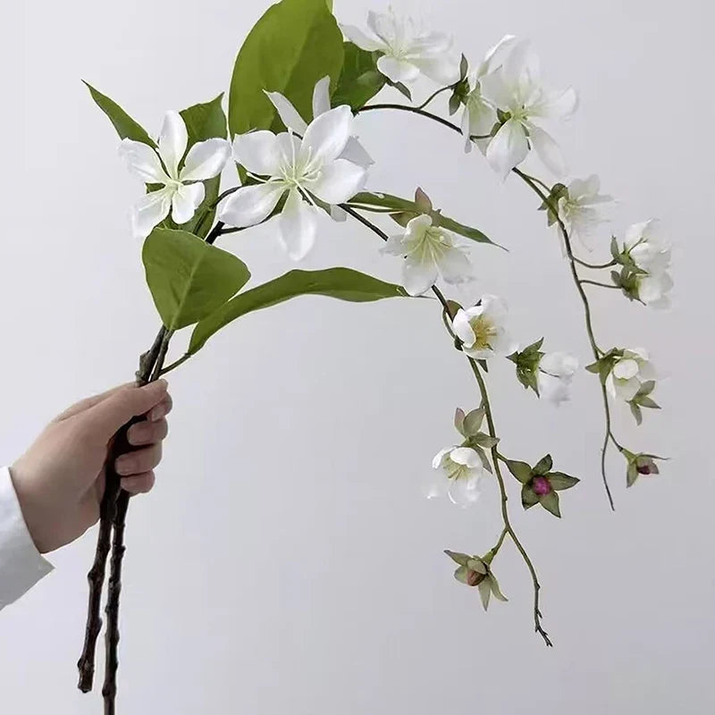 Artificial flowers hanging jasmine wedding decoration for balcony