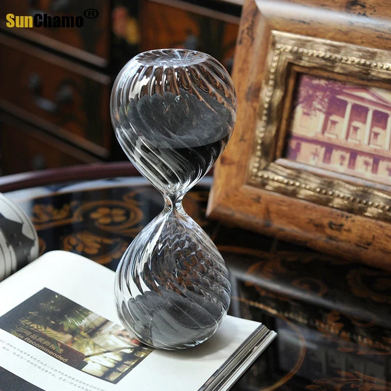 Wavy hourglass 30 minutes decoration gift student anniversary - view 3