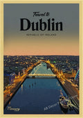 Retro Travel Poster Wall Art for Tourism, Design 18 - 18 / A3 16.5 x 11.8 inches