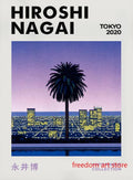 Seaside Japanese Vintage Art Poster by Hiroshi Nagai - 20X30cm Unframed / 1