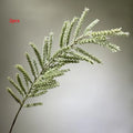 Artificial wheat grass natural decoration for indoors - 2 Pieces Gray Green
