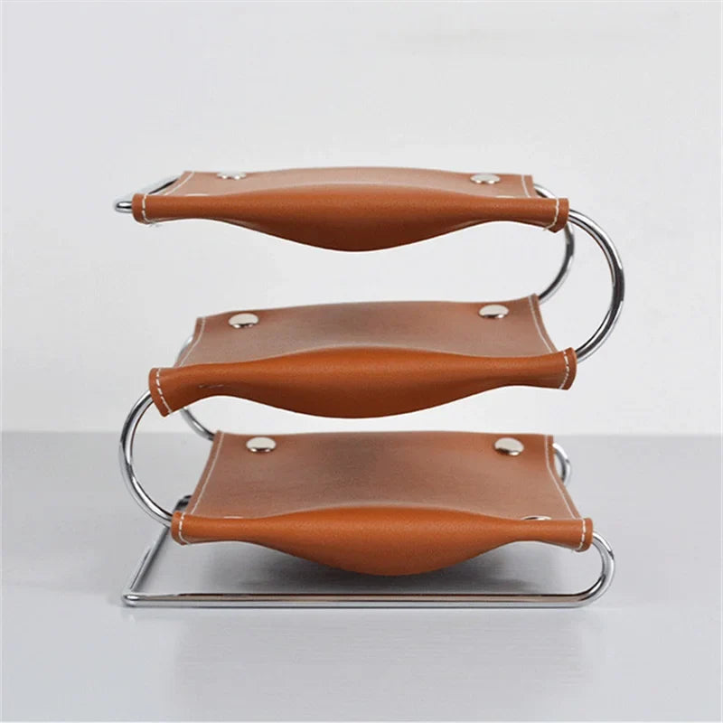 Leather top for cosmetic and jewelry storage - view 6