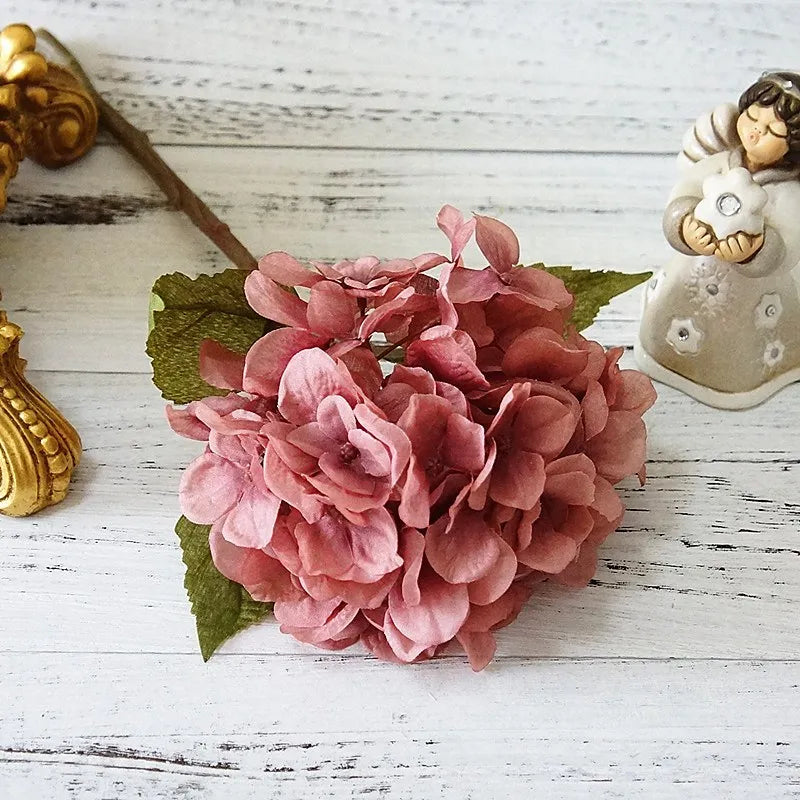 Silk hortensia bouquet for interior decoration and wedding - 2