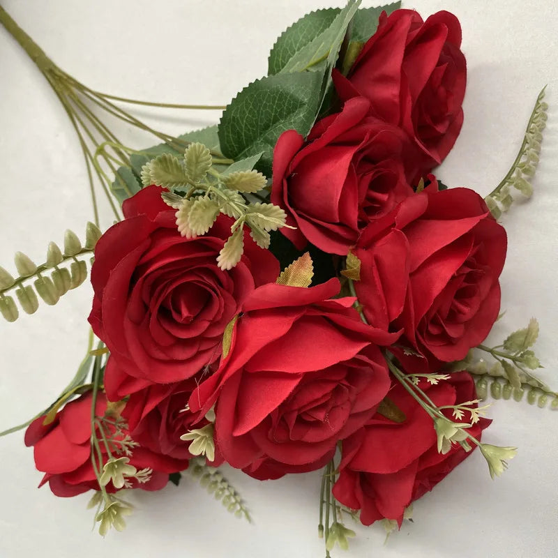 Artificial rose bouquets for interior and exterior decoration - view 4