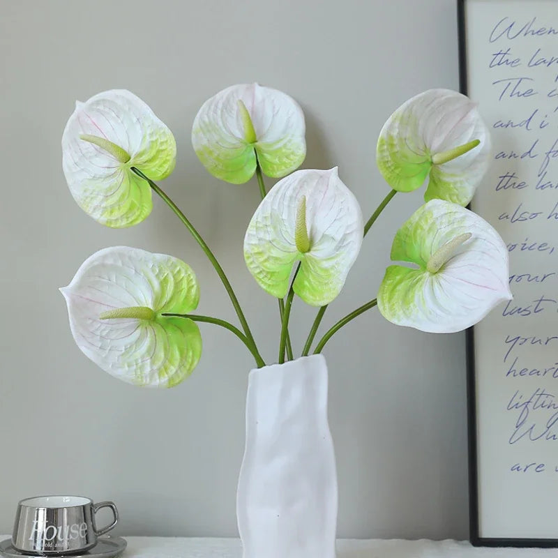 Garden decoration artificial leaves anthuriums for outdoors - view 6