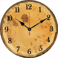 Silent retro wall clock for modern interior decoration - 20-0919 / 10 inches (25cm)