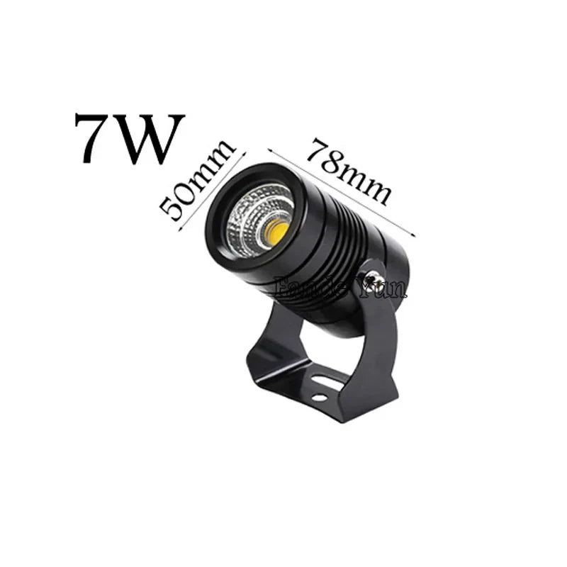 Garden lighting led waterproof lawn lamp outdoor - Natural white 4000K / Base Type 7W / CA 85-265 V