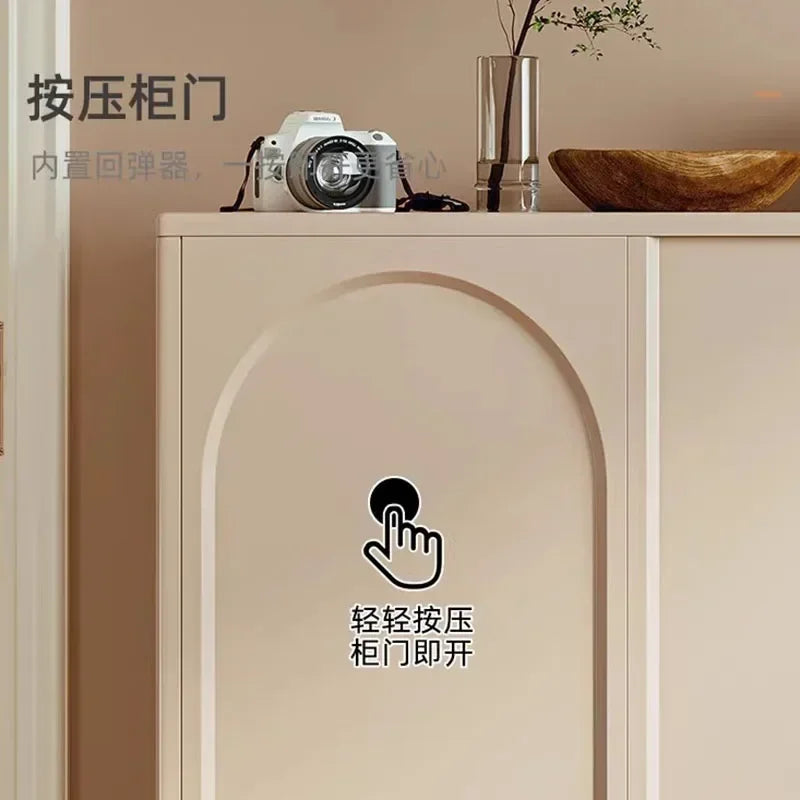 Modern adjustable wooden shoe shelf for storage - view 4