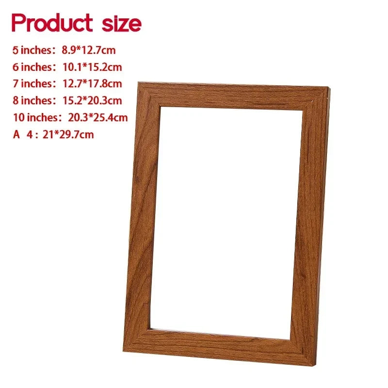 Free customized photo printing and frame, high-end solid wood frame production, customized gift for friends, family photo group - view 4