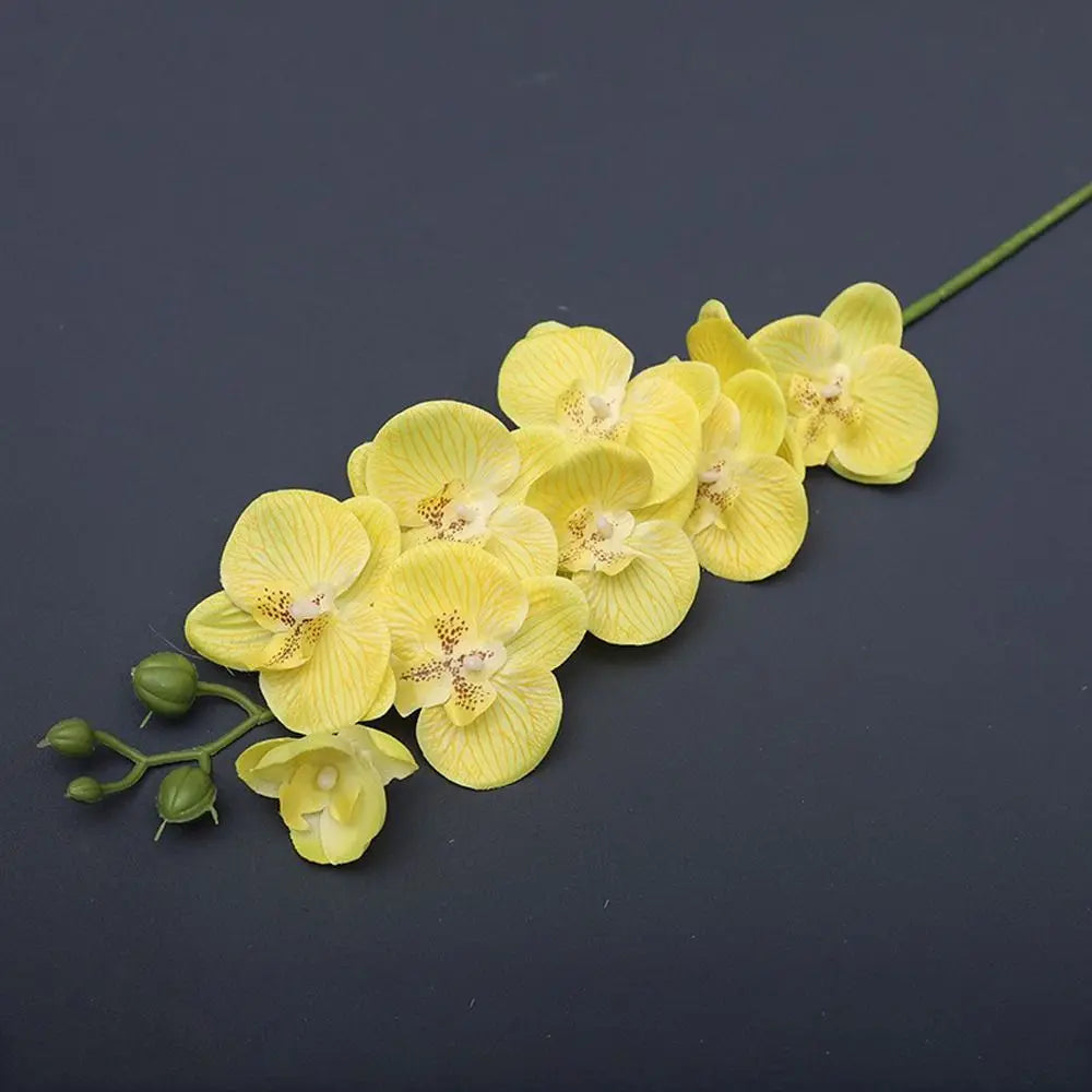 Artificial plants phalaenopsis 3d touch realistic decorative orchid - view 3