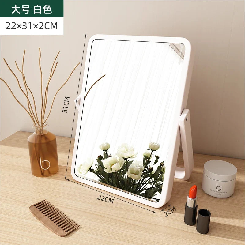 Vintage wooden decorative mirrors for interior decoration - 22x31x2cm