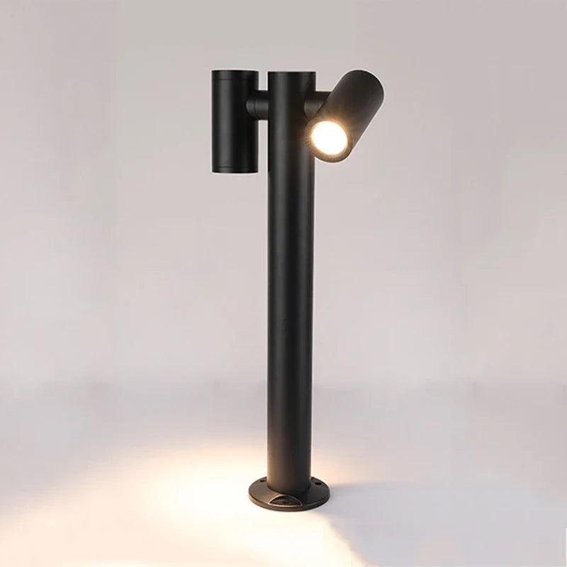 Garden lamp double rotating head creative outdoor lighting - view 2