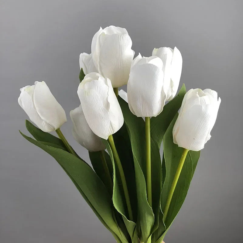 5 artificial tulips for realistic decoration - view 2