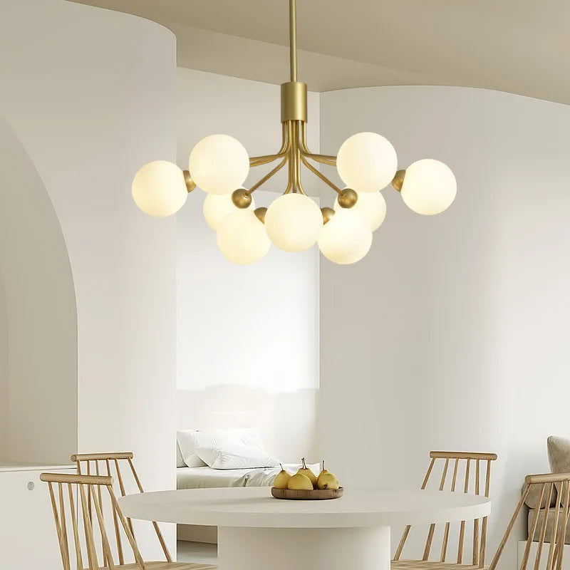 Nordic luxury glass lamp for modern creative lighting - view 4