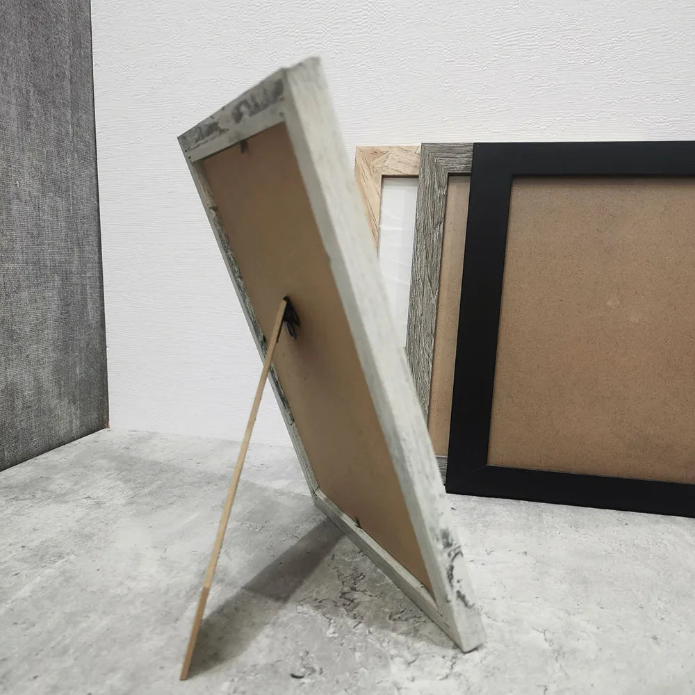 Retro wooden photo frame for office decoration - view 6