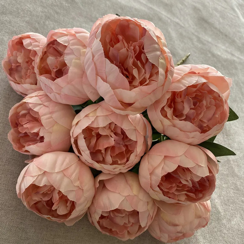 Timeless Artificial Peony Bouquet for Weddings - Pink