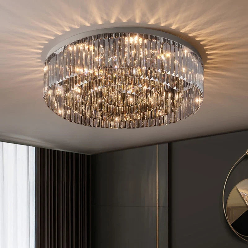 High-end crystal ceiling for elegant interior - view 3