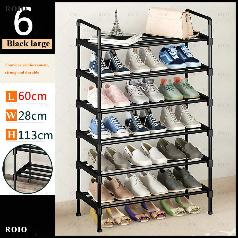 Easy to assemble and dust resistant shoe shelf - Z6L