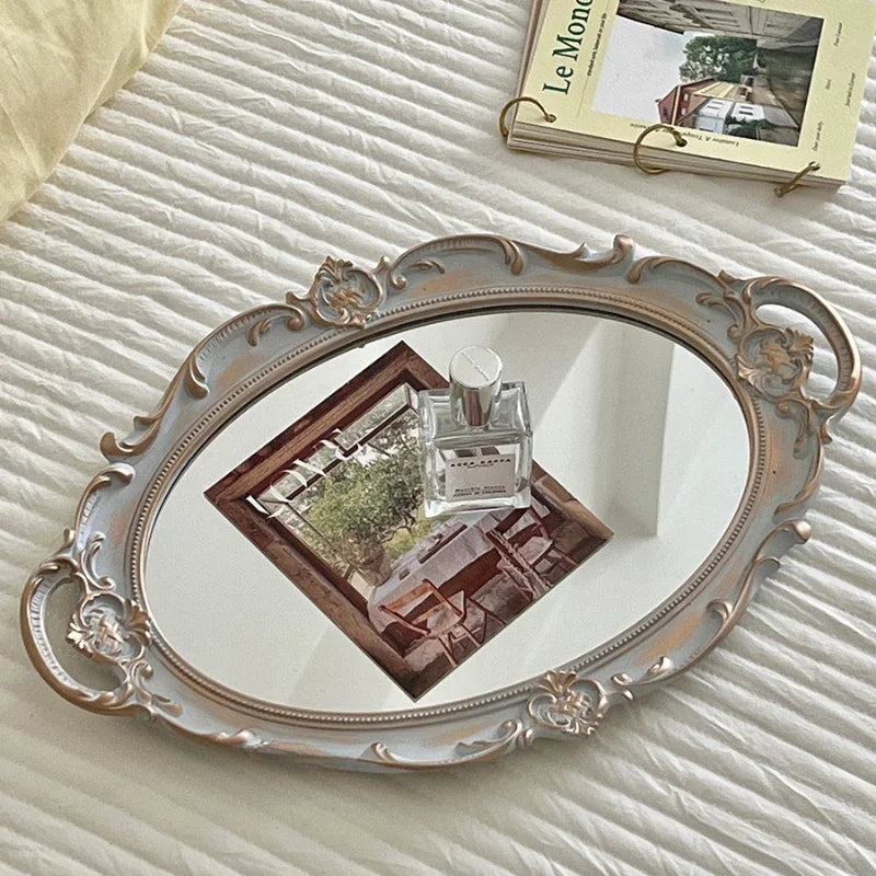 Vintage decorative glass mirrors for jewelry and aromatherapy - view 5