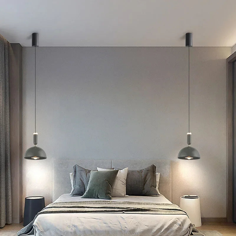 Nordic LED pendant light with adjustable height for home decoration, dining room, living room, bedroom, bedside lighting - view 4