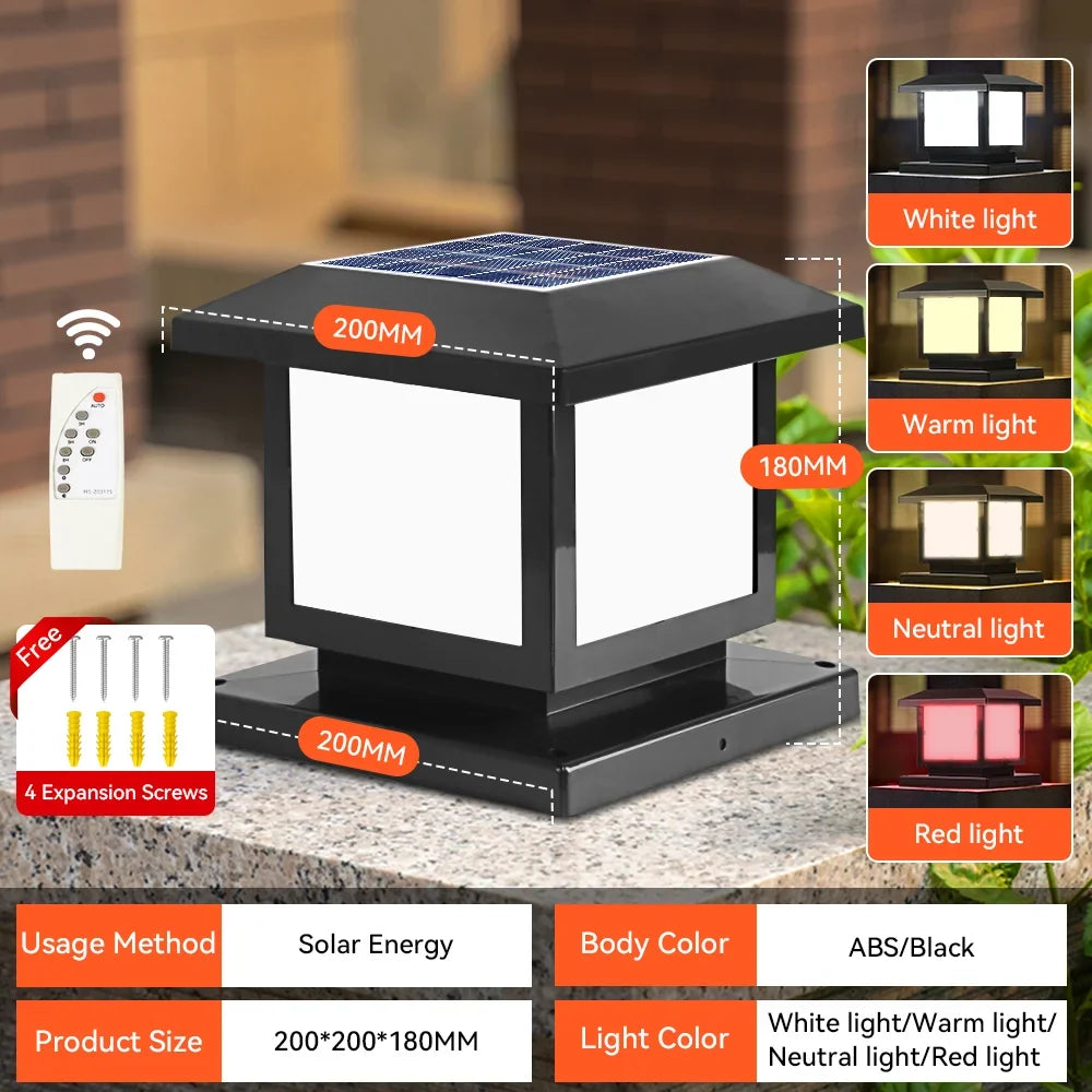 Vintage LED solar lamps for garden and courtyard - 20 cm Type A / 3 pieces
