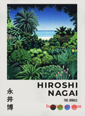 Modern Japanese Vintage Art Poster by Hiroshi Nagai, Design 2 - 13X18cm Unframed / 31