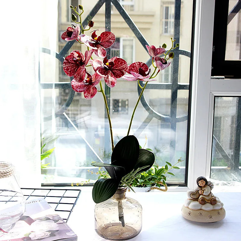 Artificial flowers decorative orchids for wedding and garden - view 4
