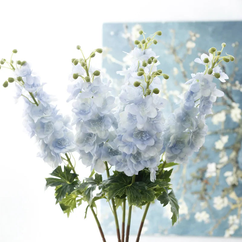 Artificial flowers delphinium hyacinth for wedding decoration - view 4