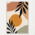 Poster palm paper artistic decoration for interior - Z8 / 21x30cm Unframed