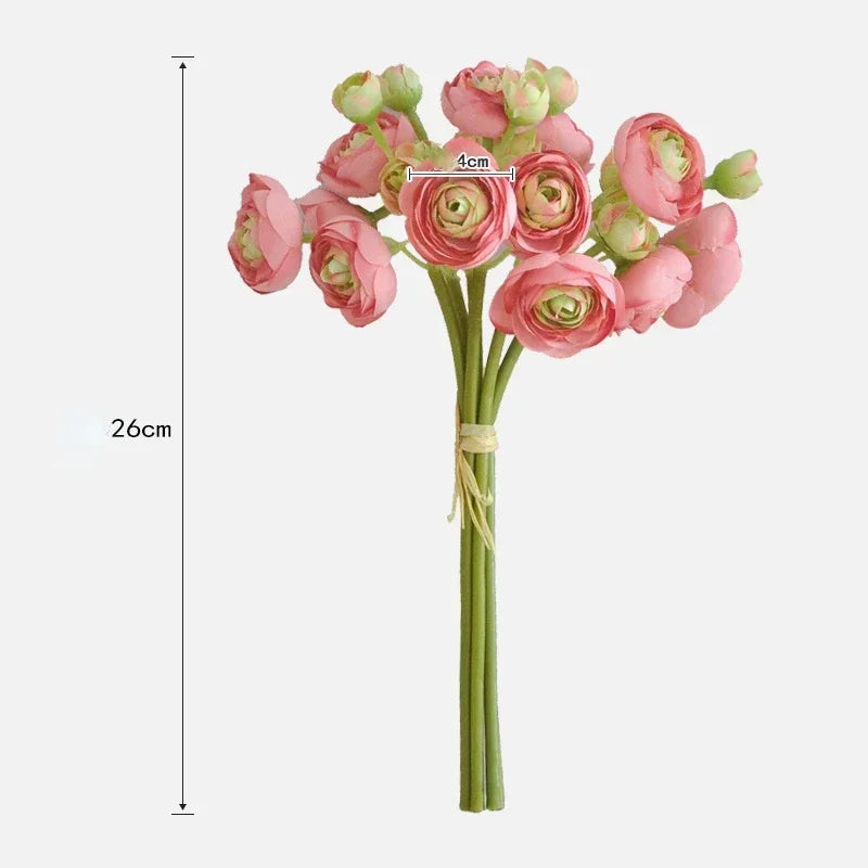 Bouquet of artificial rose wines for balcony decoration - view 5