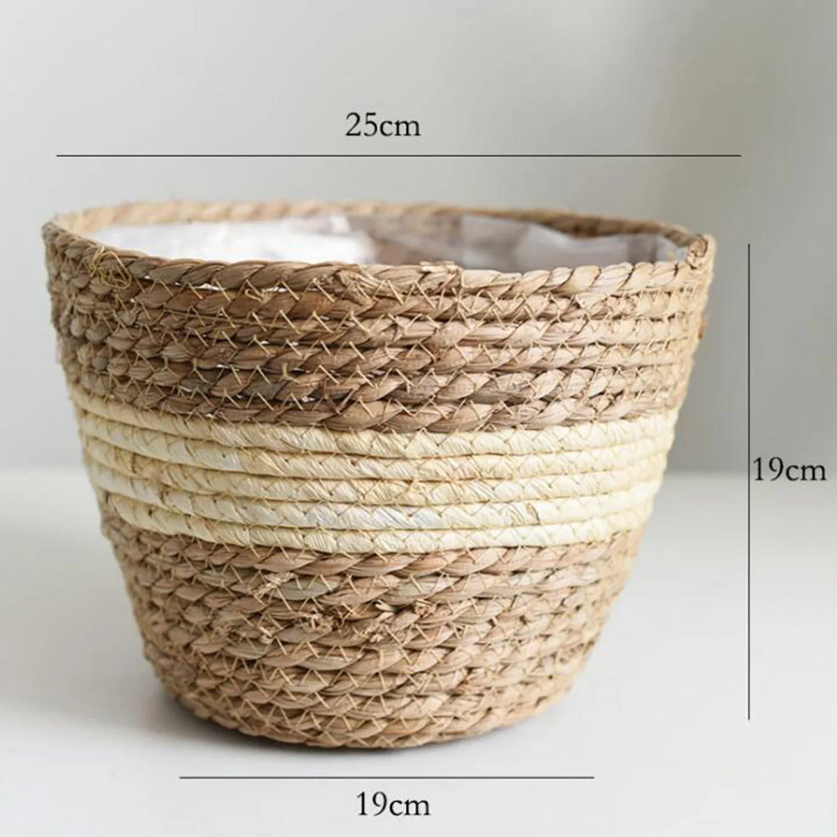 Rattan liners for plant baskets and garden decoration - Style2 M