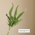 Bouquet of artificial flowers for wedding decoration and table - Green