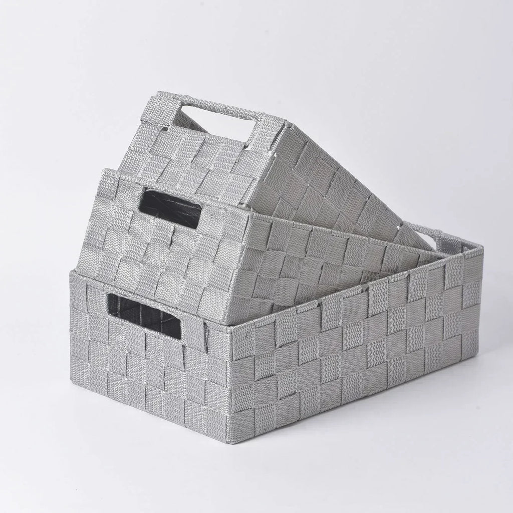 Easy and versatile woven storage basket for various objects - view 5
